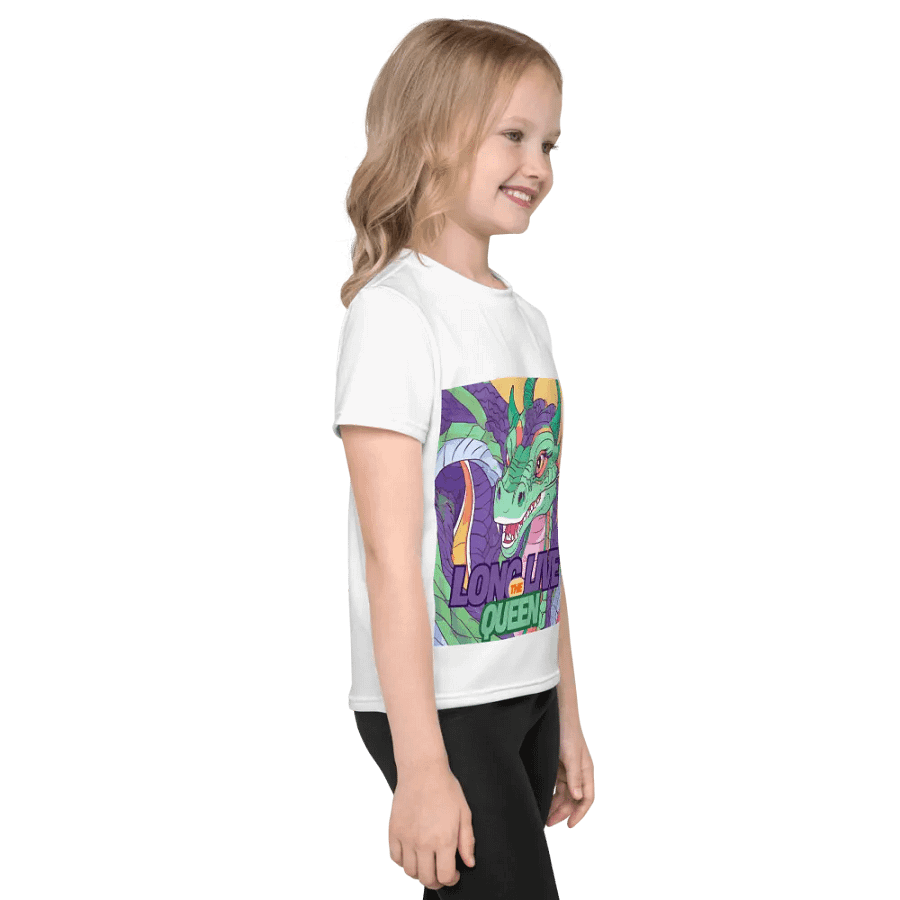 Team Alli Long Live the Queen Kid's T-Shirt product image (4)