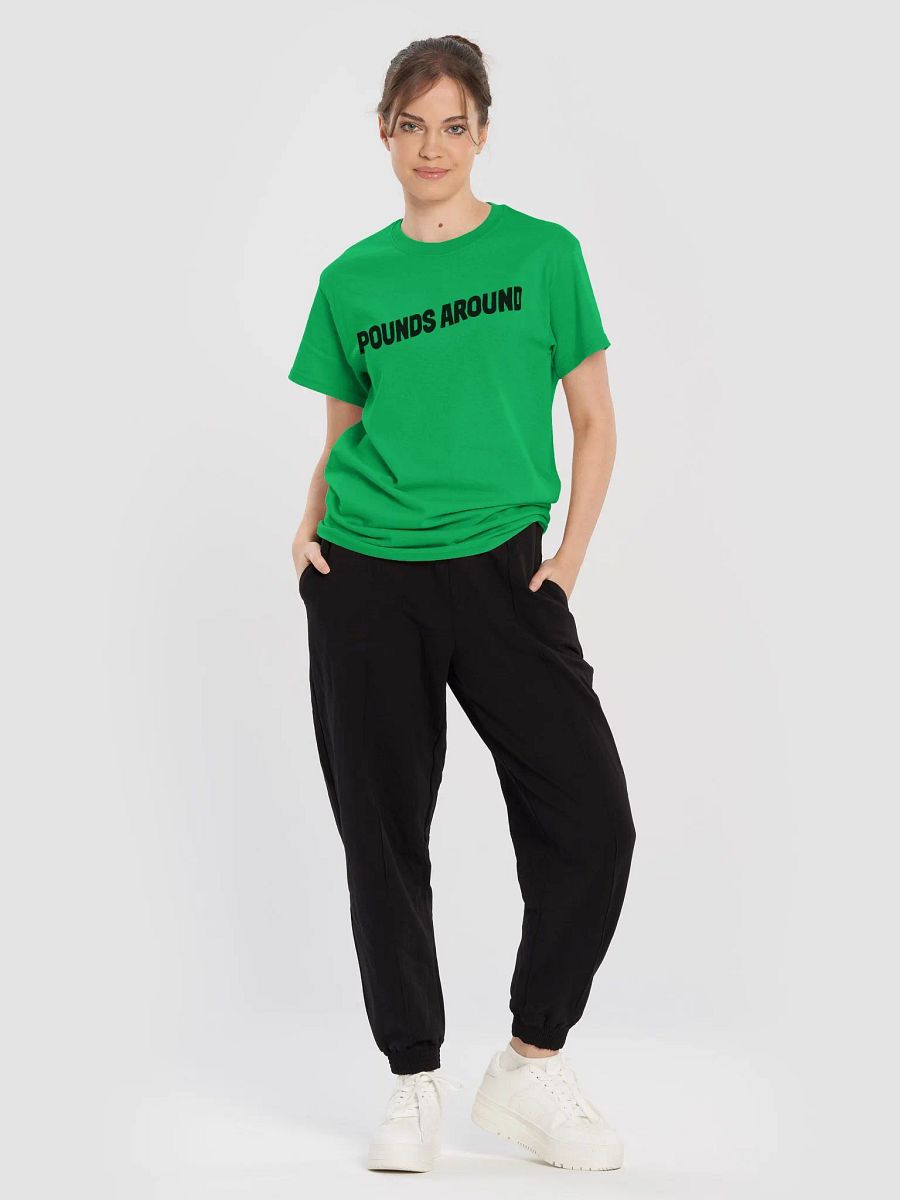 POUNDS AROUND GREEN AND BLACK SHIRT product image (5)