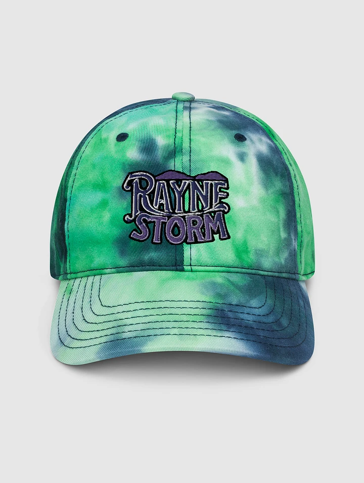 [Rayne Storm] Purple Script Tie Dye Cap product image (1)