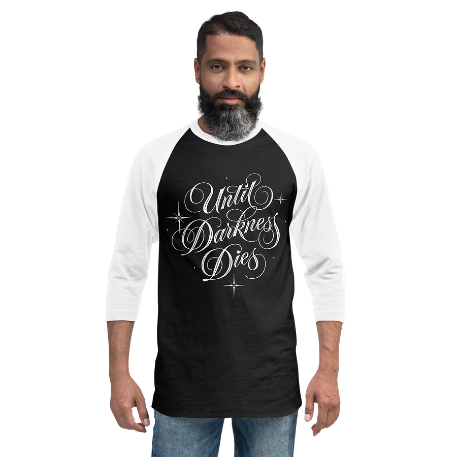 Until Darkness Dies (simple design) Fine Jersey Raglan Tee product image (7)