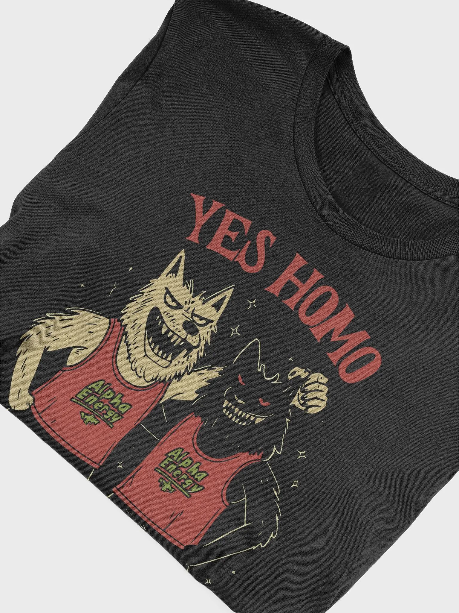 Yes Homo Werewolves Unisex T-Shirt product image (4)