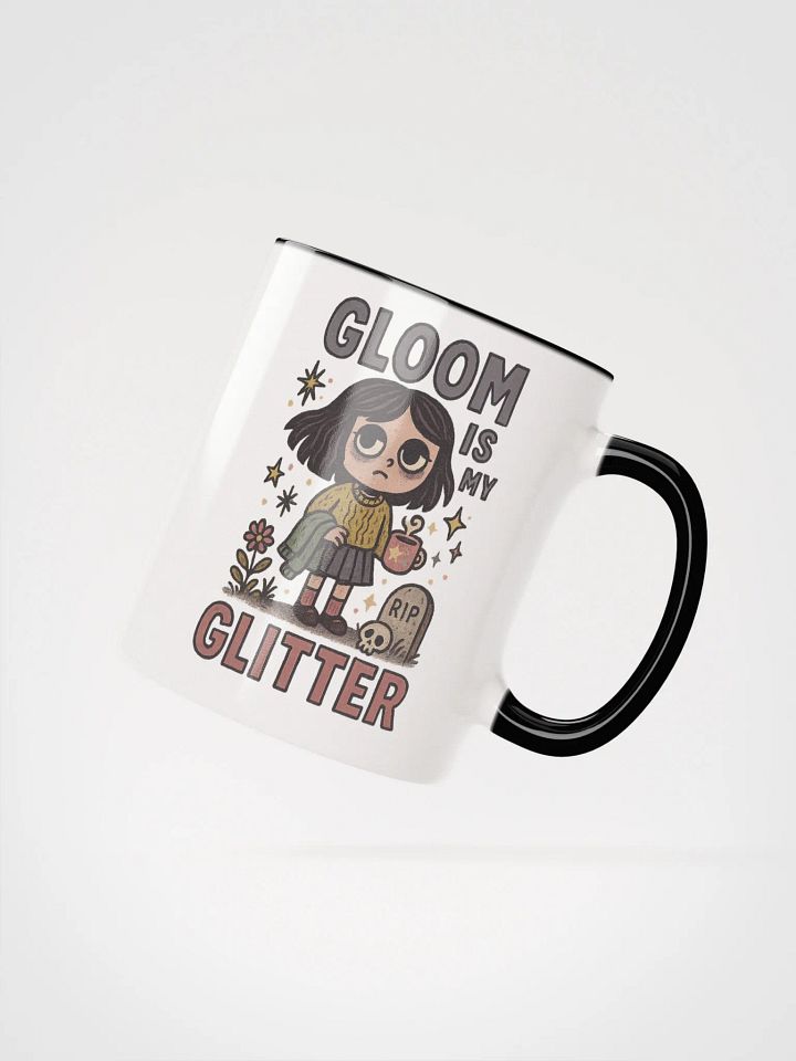 Gloom Is My Glitter Accent Mug product image (3)