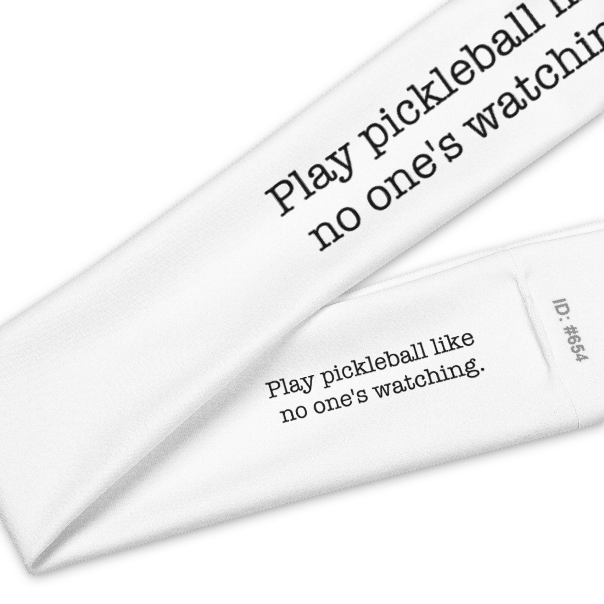 Play pickleball like no one's watching - Headband product image (3)