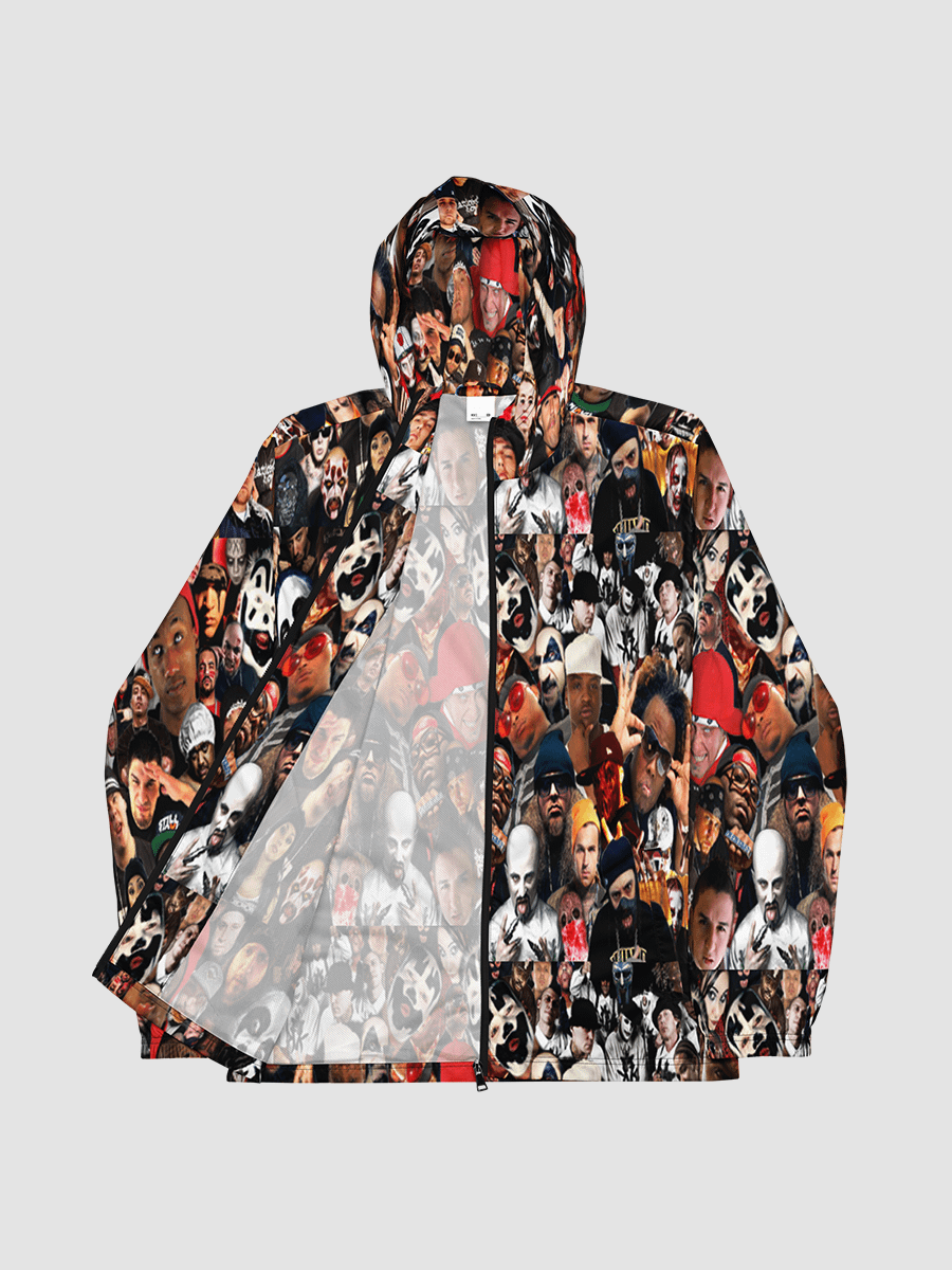 Wicked Underground! All-Over Print Windbreaker Hip-Hop Rap Hoodie product image (3)