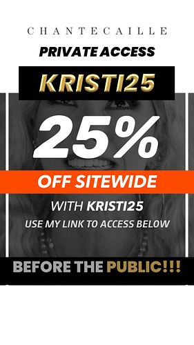 25% off @chantecaille PRIVATE ACCESS Sale for my Glamfam!! Use my link and Code: KRISTI25 ❥ https://go.shopmy.us/p-9944912 
S...