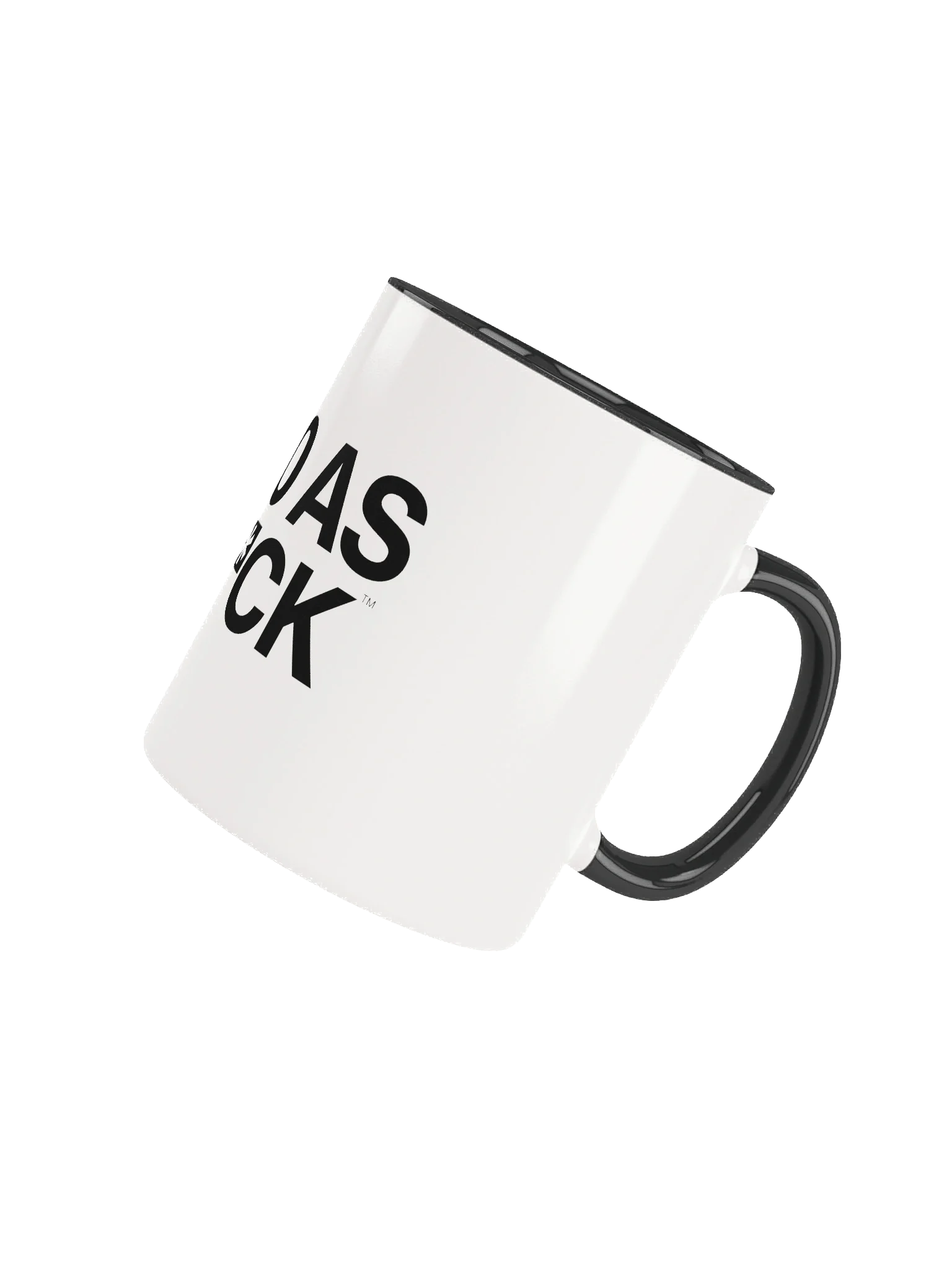 50 as FCK™ - Ceramic Mug with Color Inside product image (7)