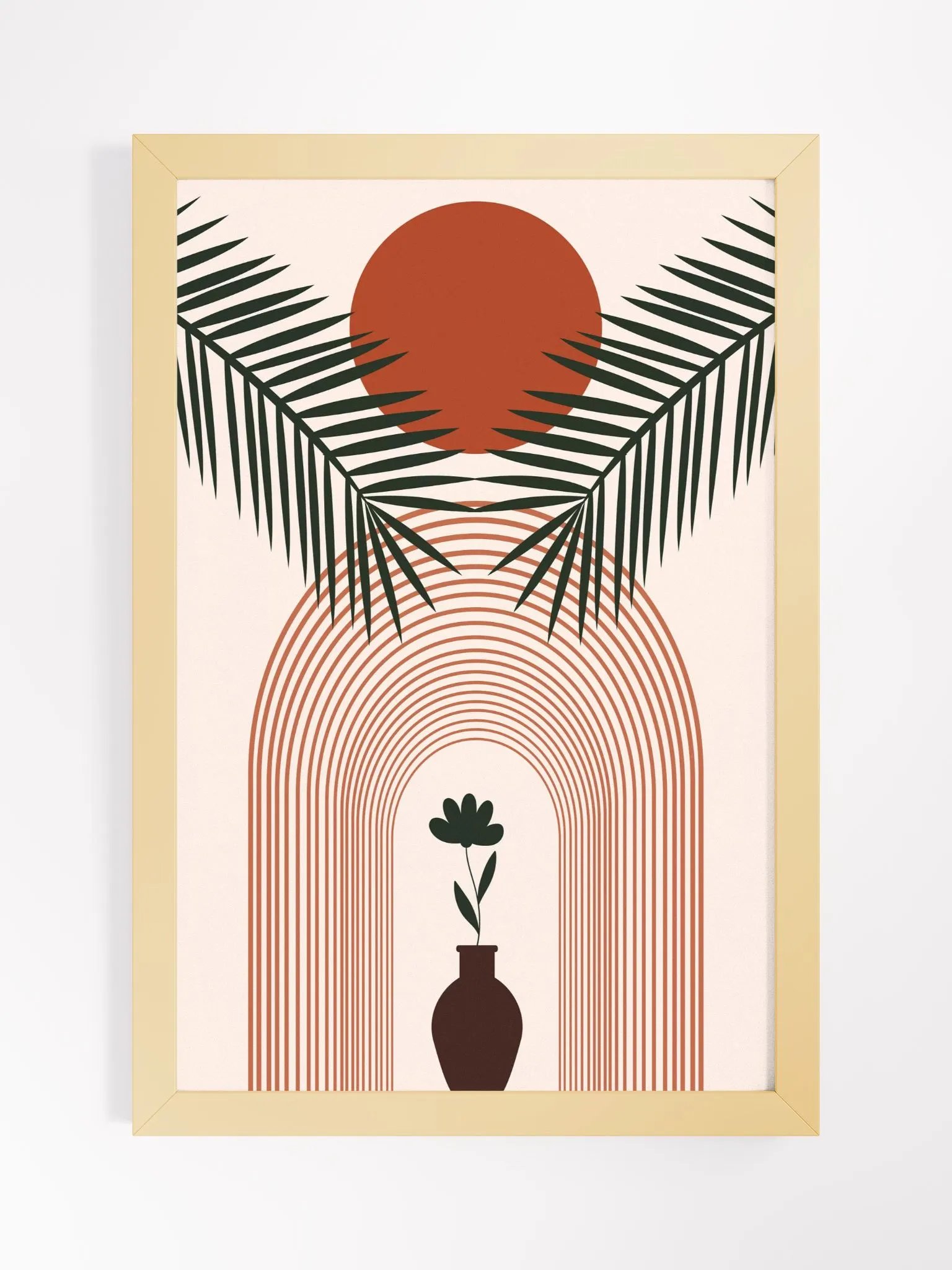 Radiant Oasis Framed Matte Poster product image (3)