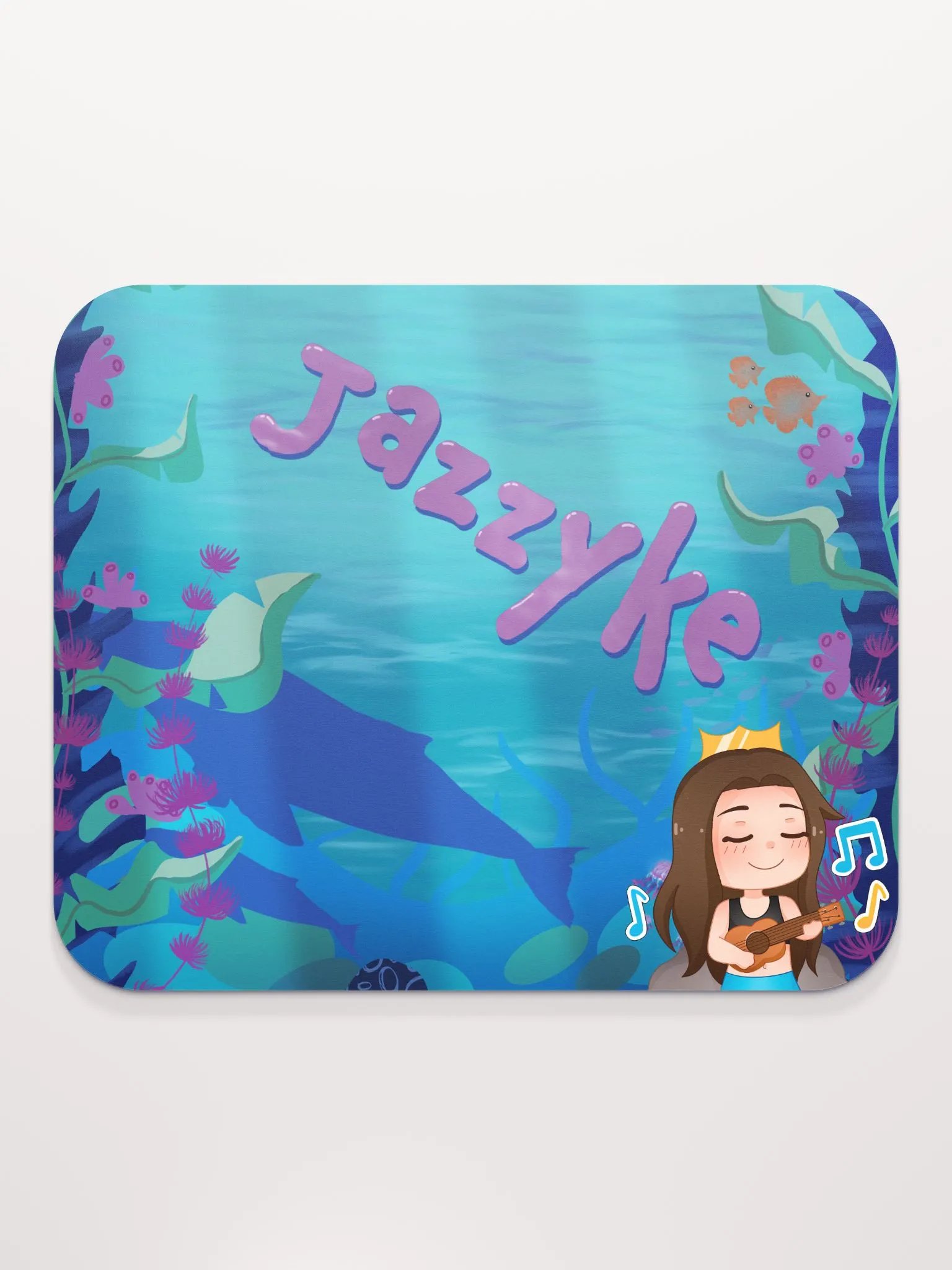 Watery Scène (Logo) ~ Mouse Mat product image (2)