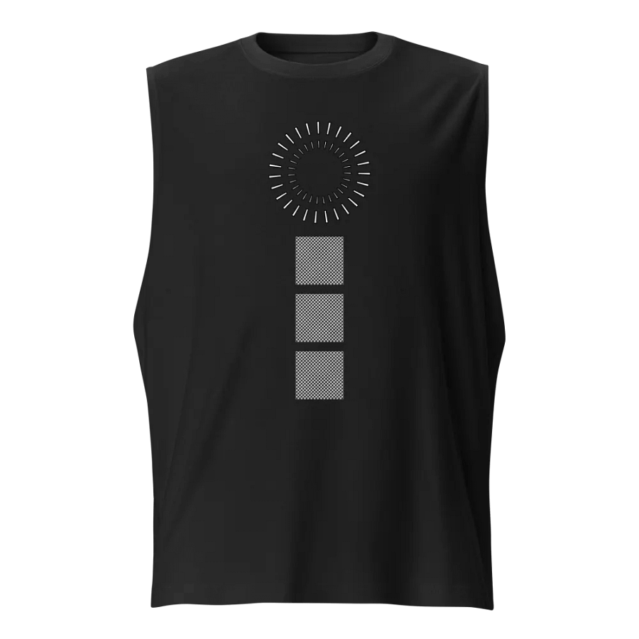 Squares and circle Muscle Tank product image (1)