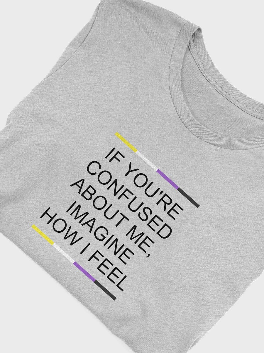 confused nonbinary t-shirt product image (5)