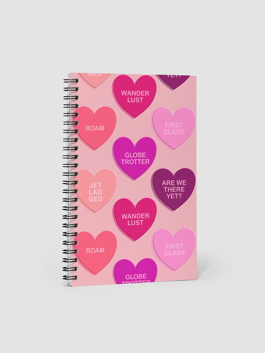 Conversation Hearts Notebook product image (1)