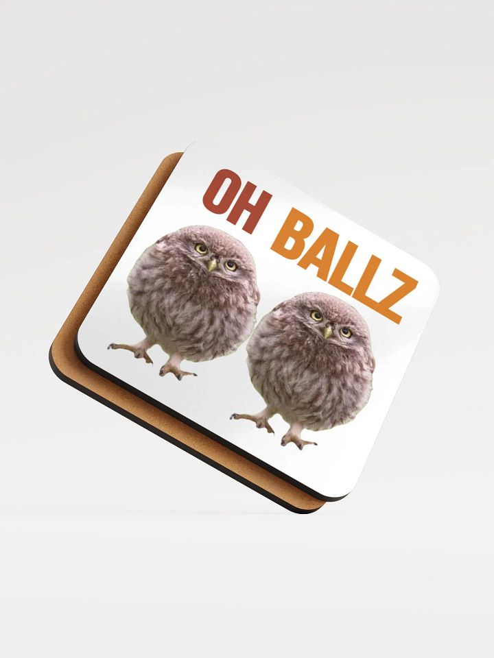 Oh Ballz Coaster (White) product image (1)