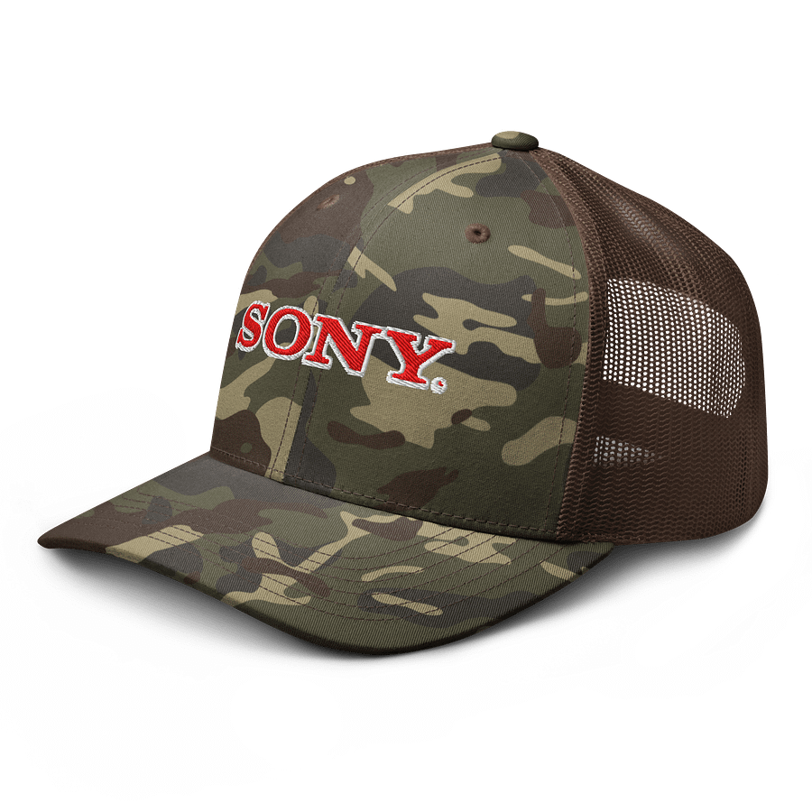 Sony big logo military style cap product image (4)