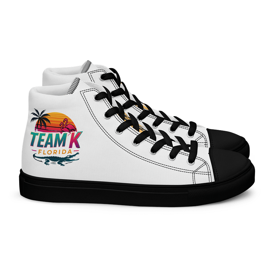 Team K Florida Women's High Top Canvas Shoes product image (2)