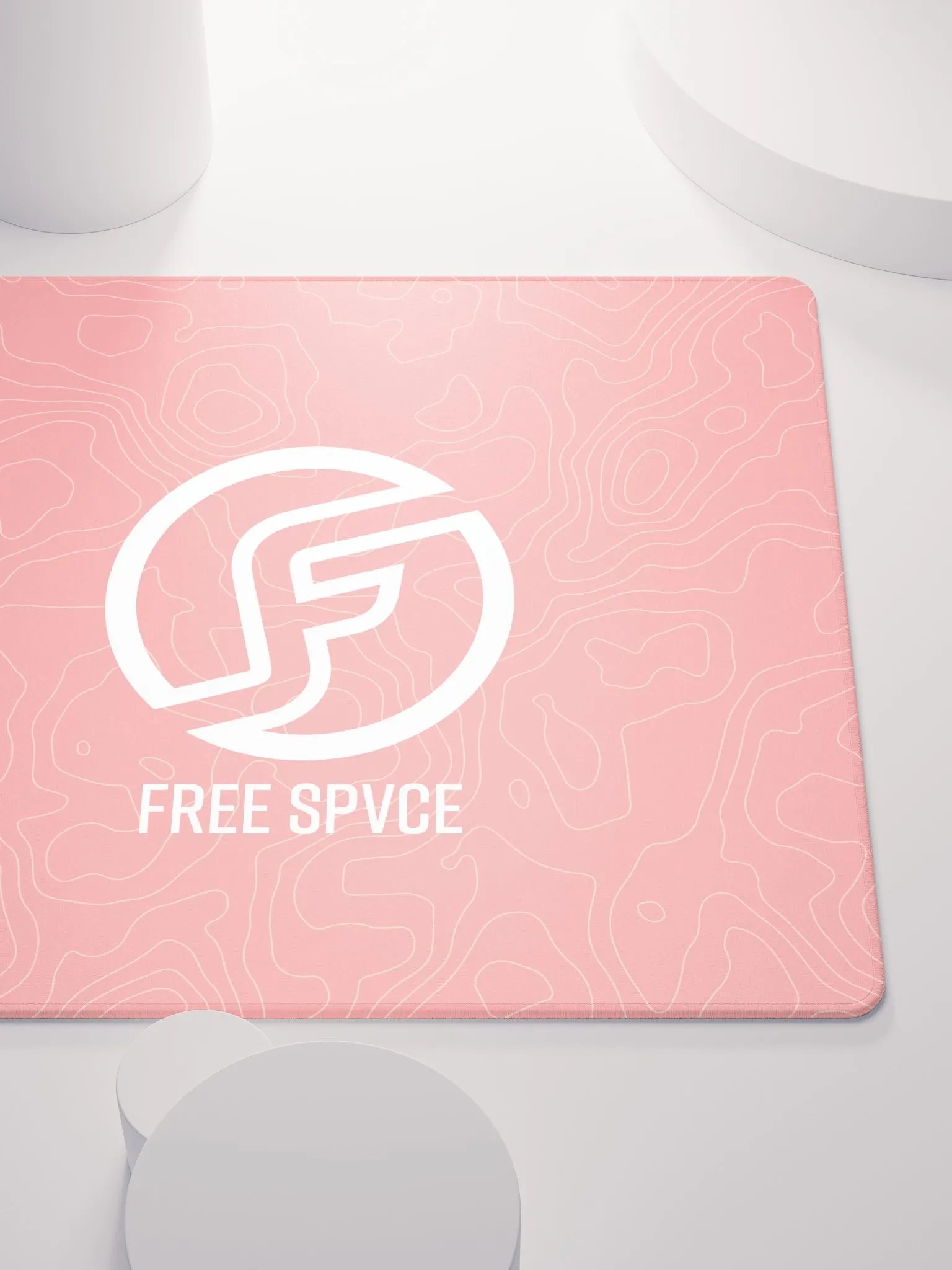 Topographic Pink Mousepad product image (9)