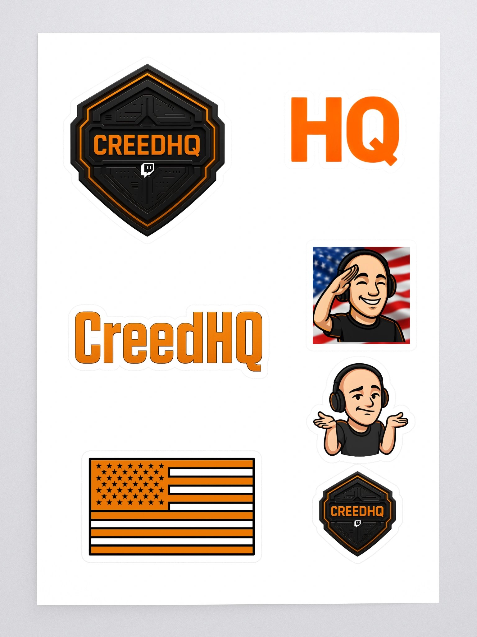CreedHQ Sticker Sheet product image (3)