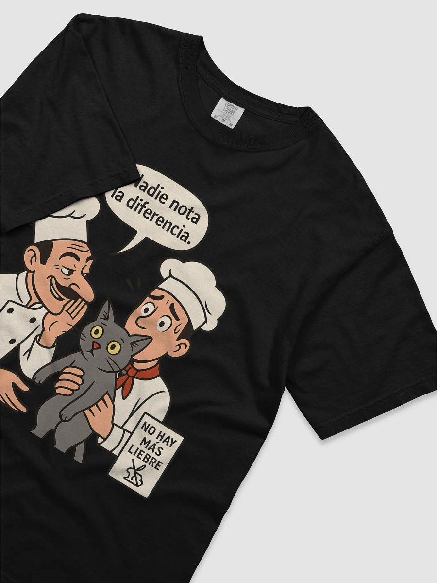 Dar gato por liebre dark lingo t-shirt by dark alphabet product image (3)