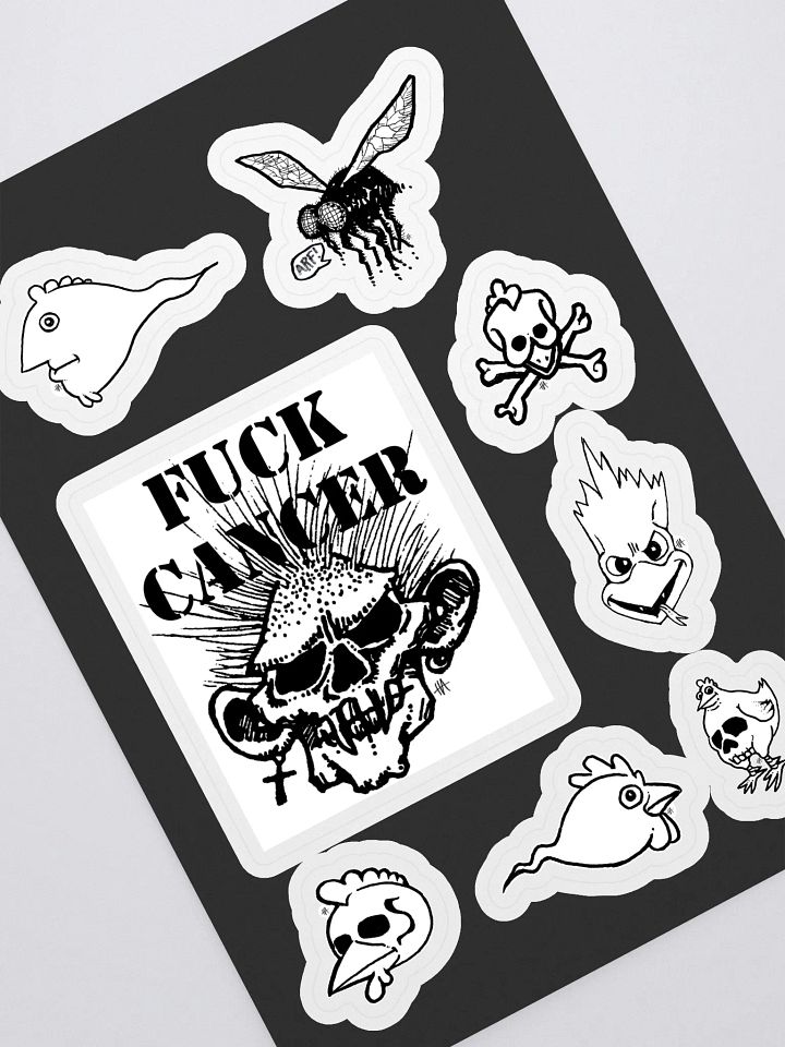Haddock | Slaps Sticker Sheet product image (1)