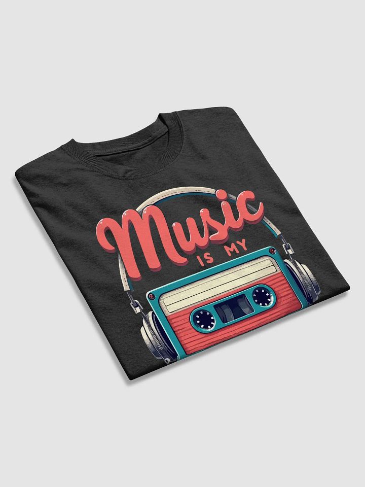 Music is My Escape T-Shirt product image (2)