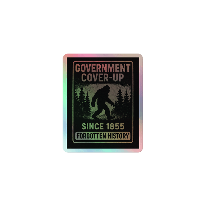Bigfoot’s Haunted Hideout – Halloween Sticker product image (1)