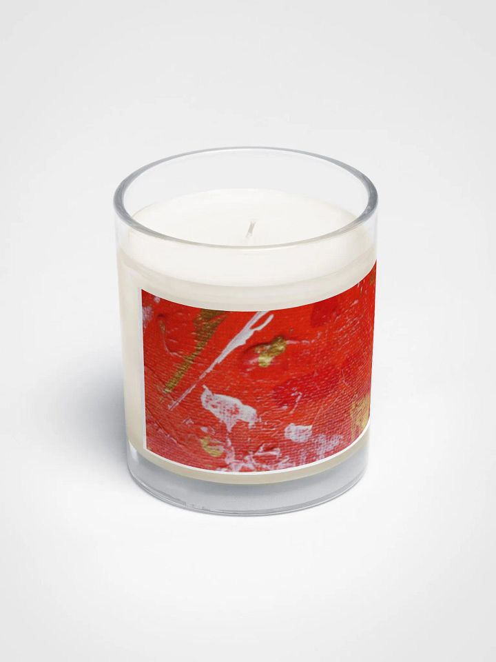 Red, Gold and White Aesthetic Design Ambiance Candle product image (2)