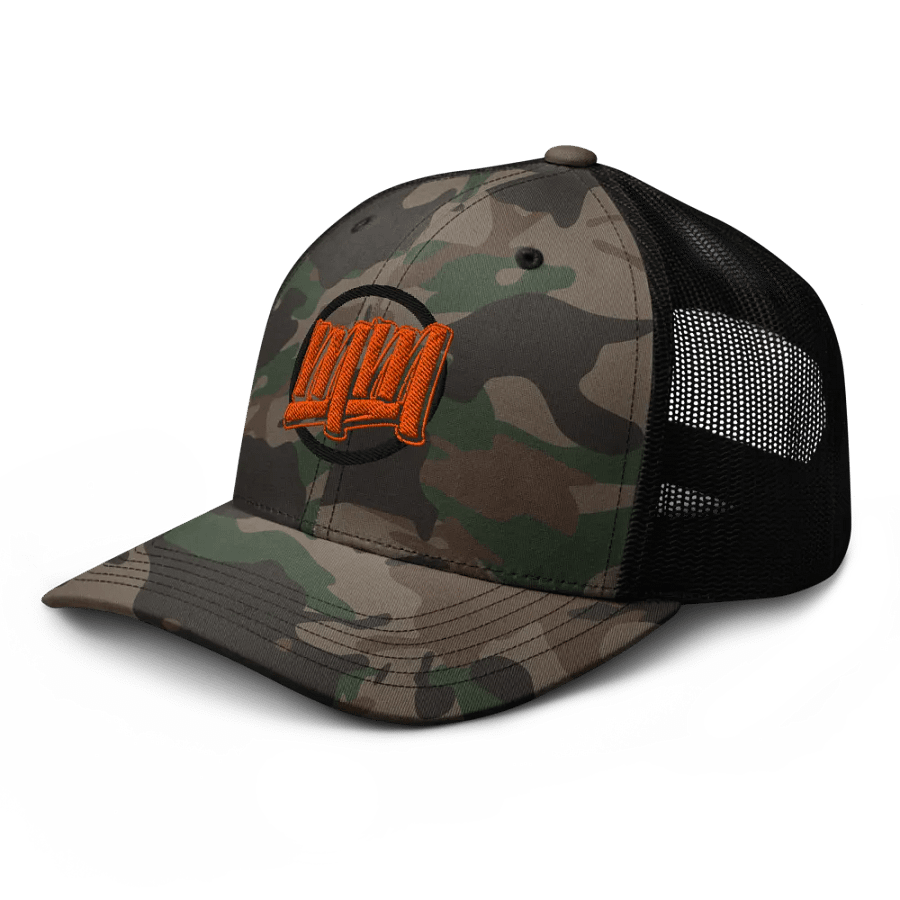 Camo Mr Moist Circle Trucker Hat product image (4)