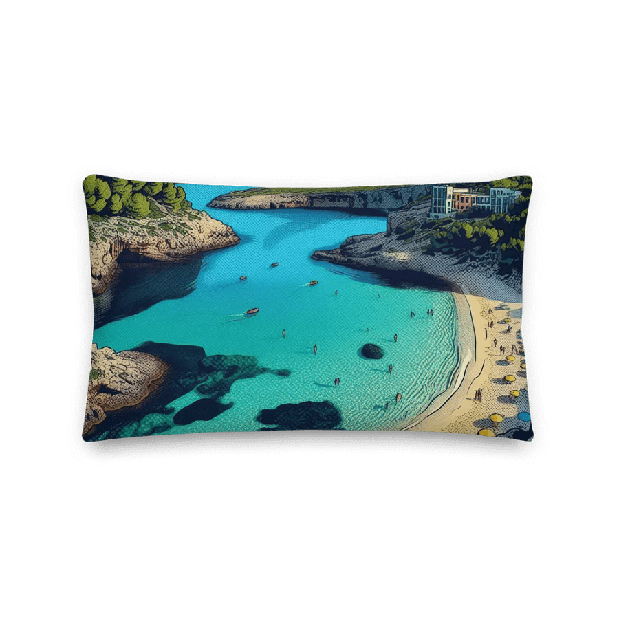 Coastal Paradise Premium Pillow | Seek truth, find wisdom. product image (3)