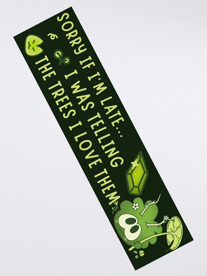 tree-lover bumper stumper product image (2)