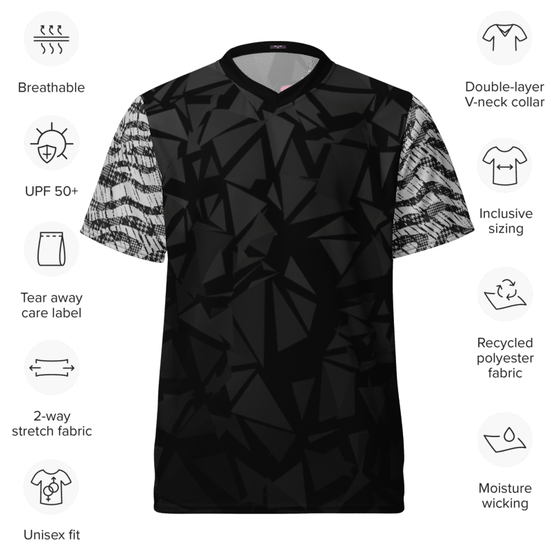 Break the rules | Recycled Unisex Sports Jersey product image (5)