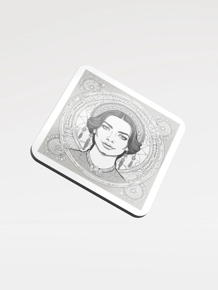 Ornate Symmetry Cork Coaster Set product image (1)