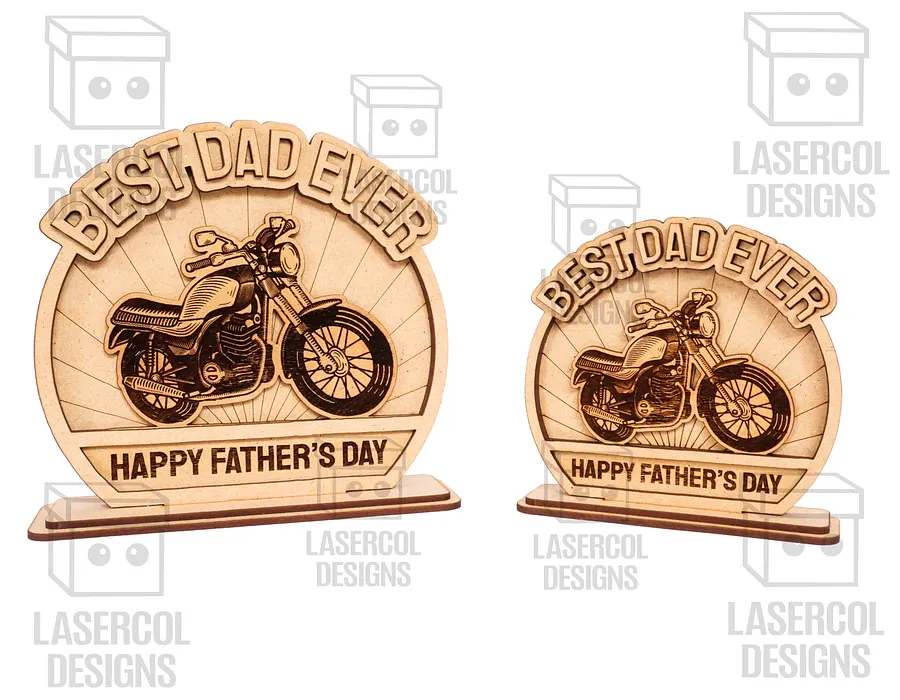 Father's Day Gift Plaque Set 2 (2 Sizes) - Laser Cut Files product image (2)