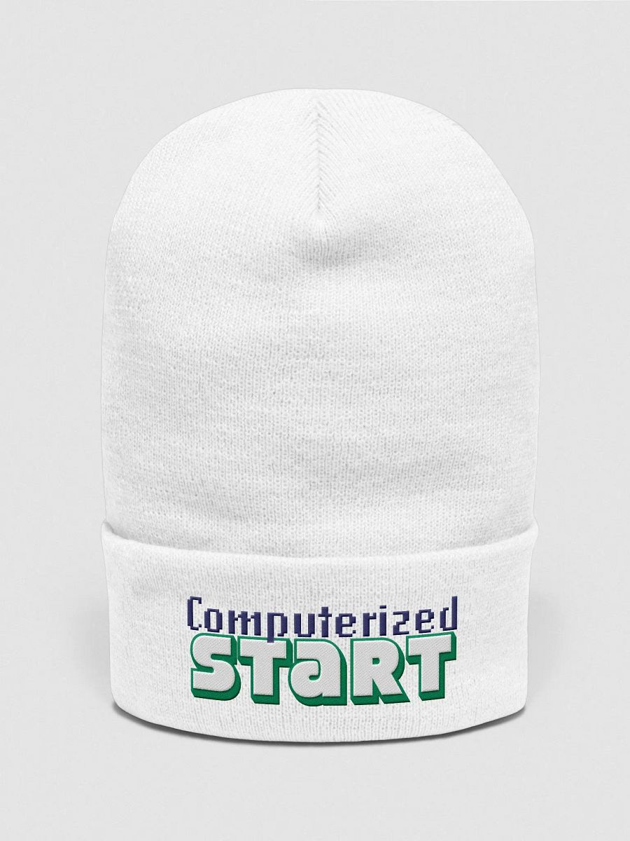 Computerized Start™ Embroidered Beanie product image (6)
