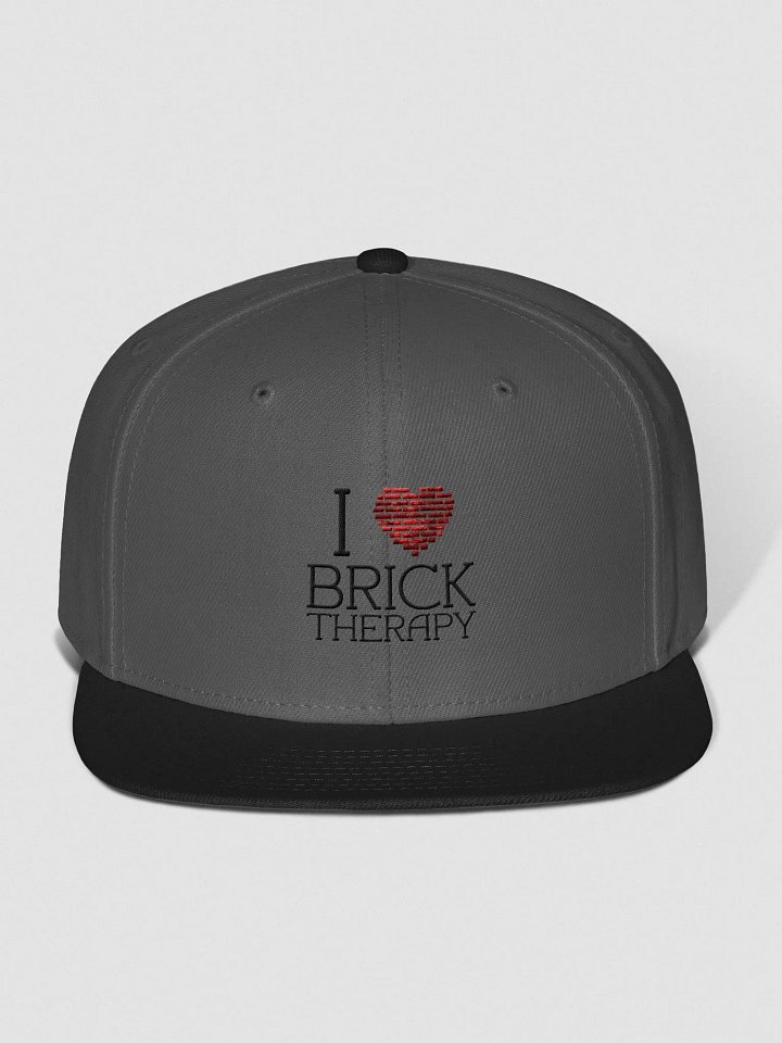 I Heart Brick Therapy Snapback Hat product image (4)