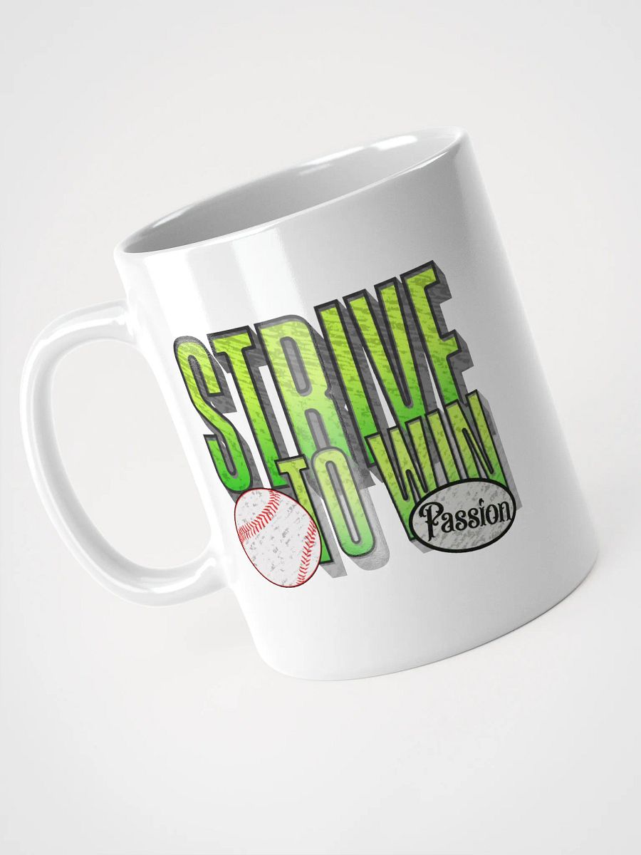 Strive To Win Baseball Passionate Strive Mug product image (2)