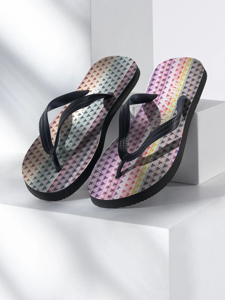 Diamond Bliss Sublimation Flip-Flops product image (1)
