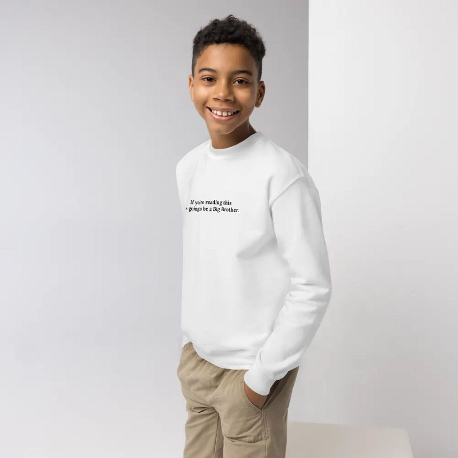 Big Brother To Be - Sweatshirt Light Color product image (3)