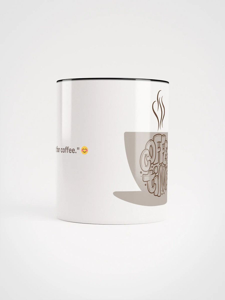 Coffee Time Ceramic Mug - Start Your Day with a Smile product image (10)