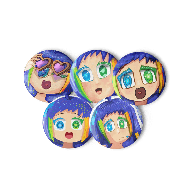 Cute n' seiso Set of 5 Pins product image (2)