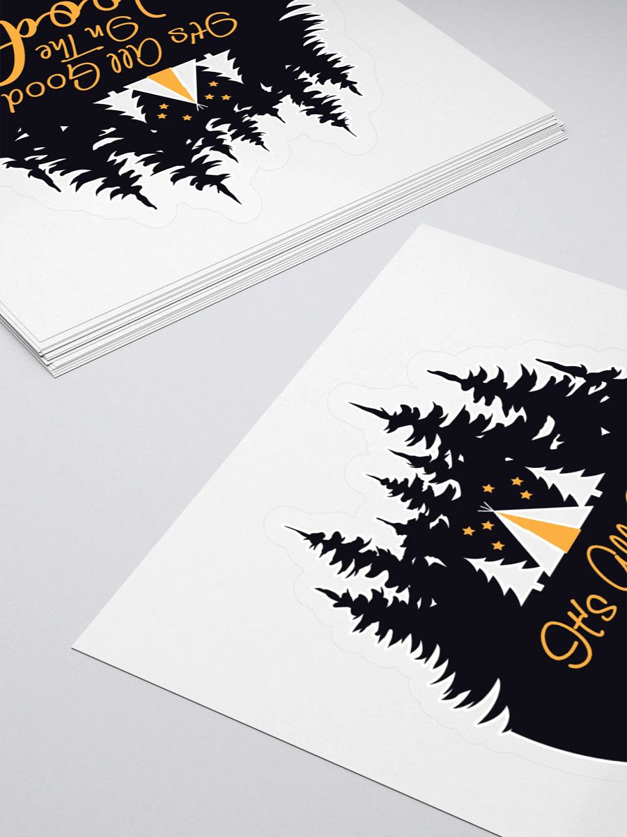 All Good in the Woods Kiss Cut Stickers product image (4)