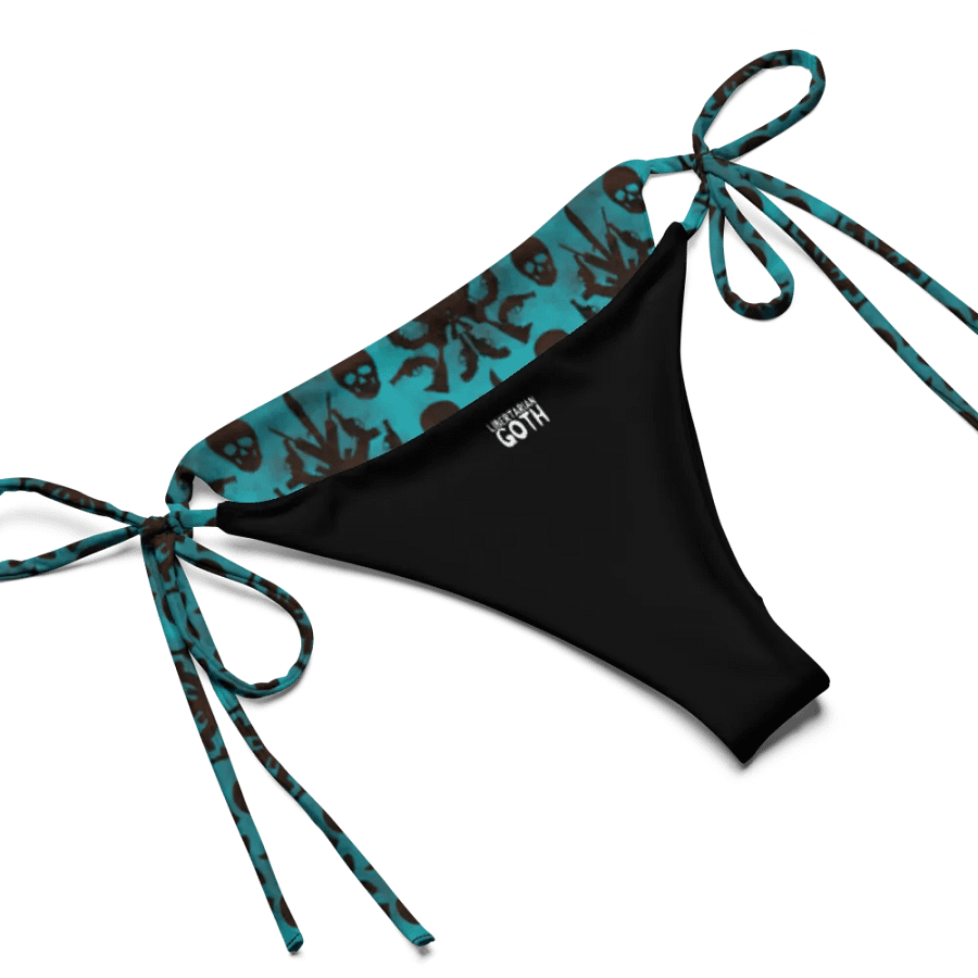 Gothic 2A String Bikini - Teal product image (6)