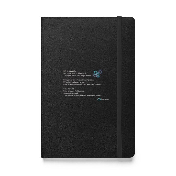 Puzzle Poem Hardcover Notebook product image (1)