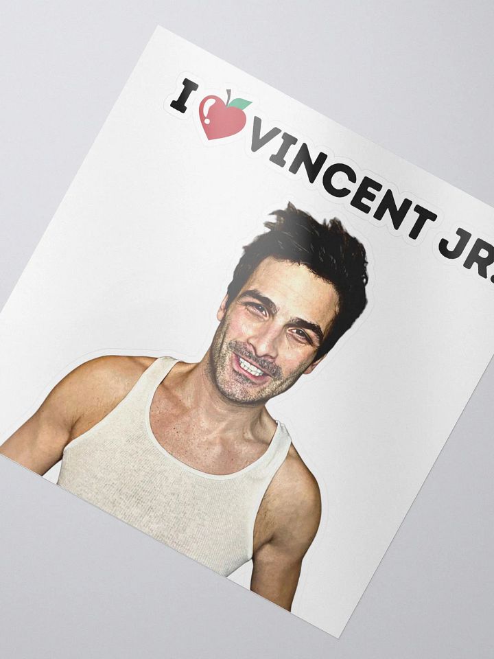 I Heart Vincent Jr. Sticker product image (2)