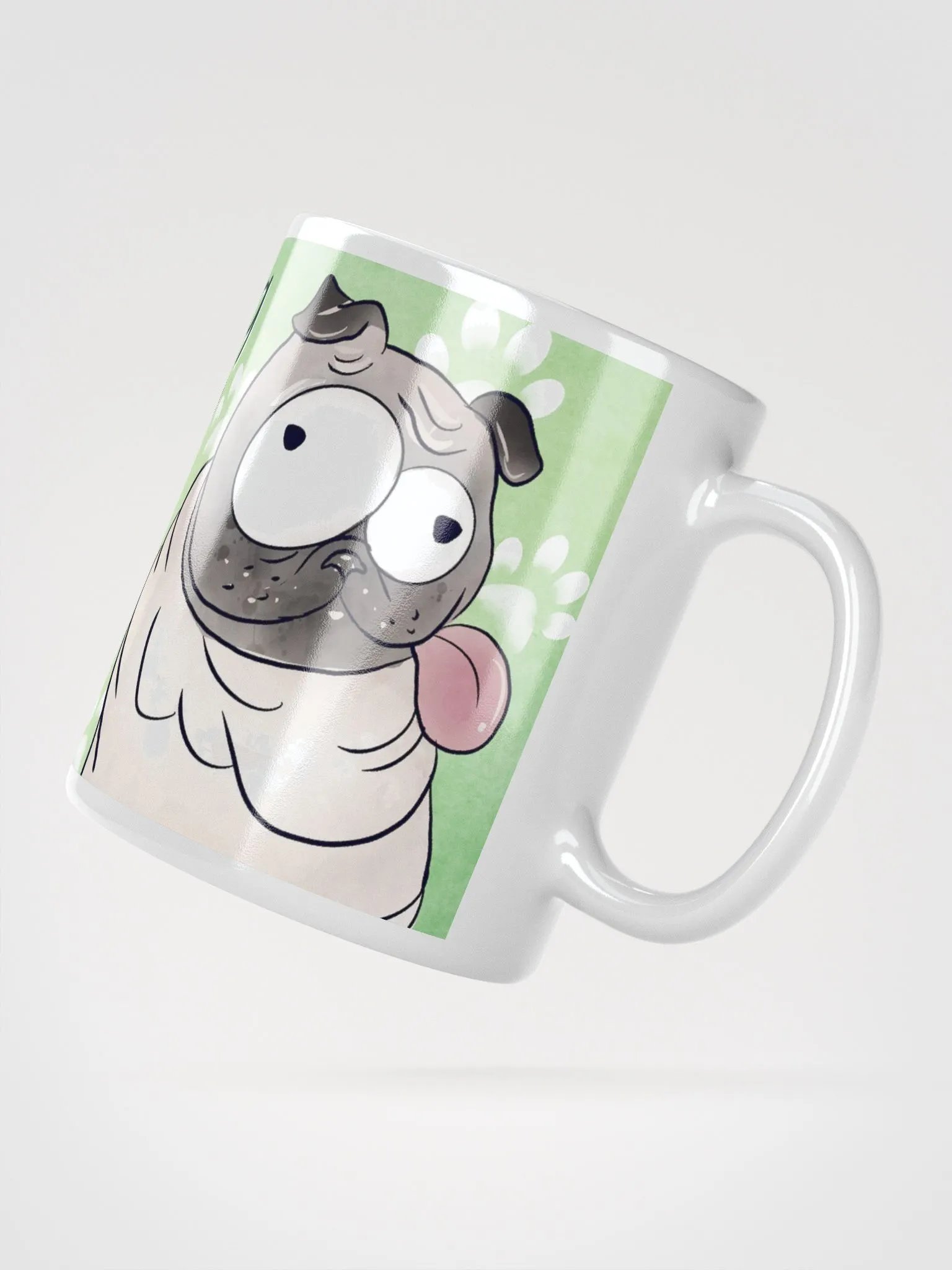 Morning Coffee With My Pug Mug product image (4)