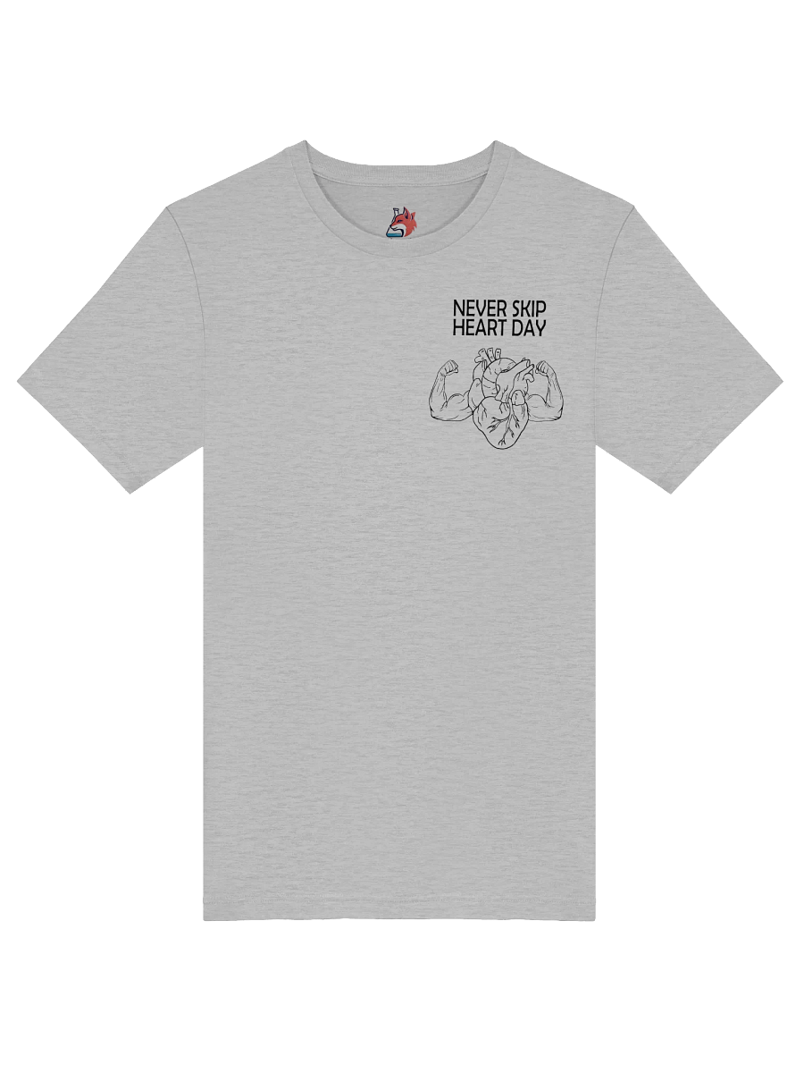 Never Skip Heart Day Unisex T-Shirt (black print) product image (20)