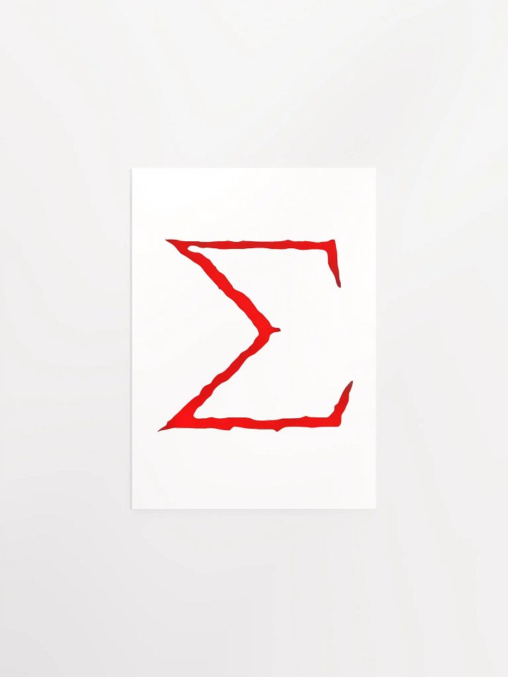 Sigma Logo Paper Poster product image (3)