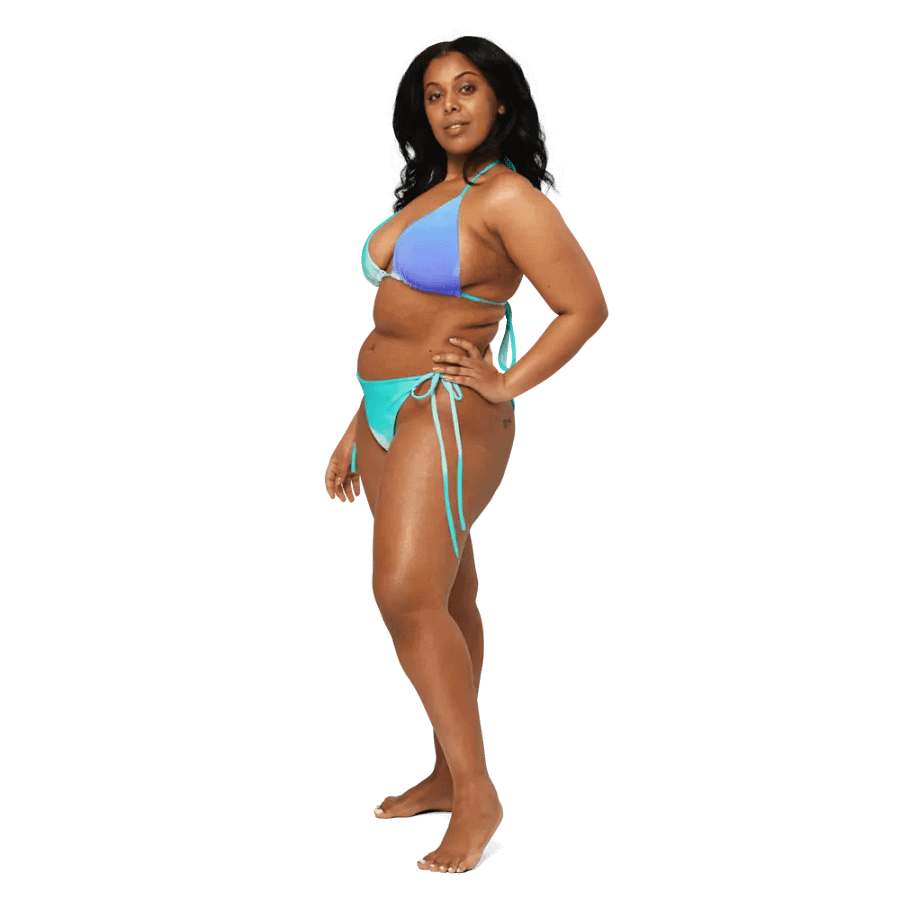 Blur cloud rainbow Design String Bikini - V2 product image (8)