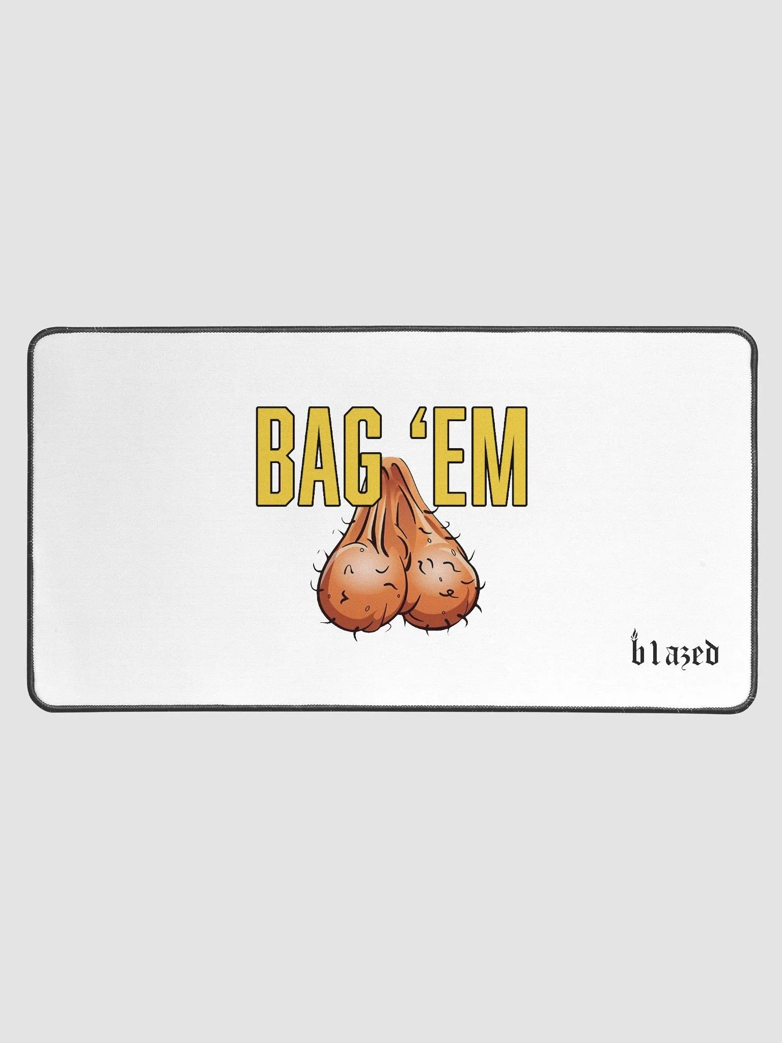 b1azed Bag 'Em desk mat – comfort and style for your setup product image (1)