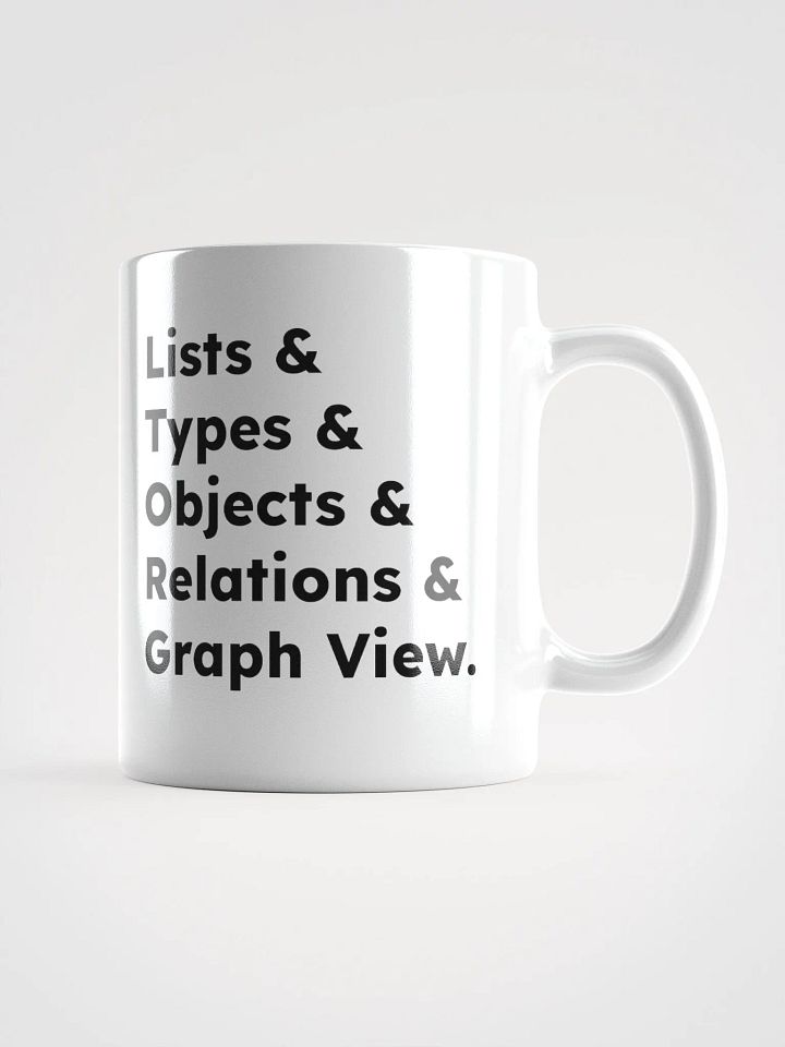 Mug - Anytype Lists and Types and more product image (2)