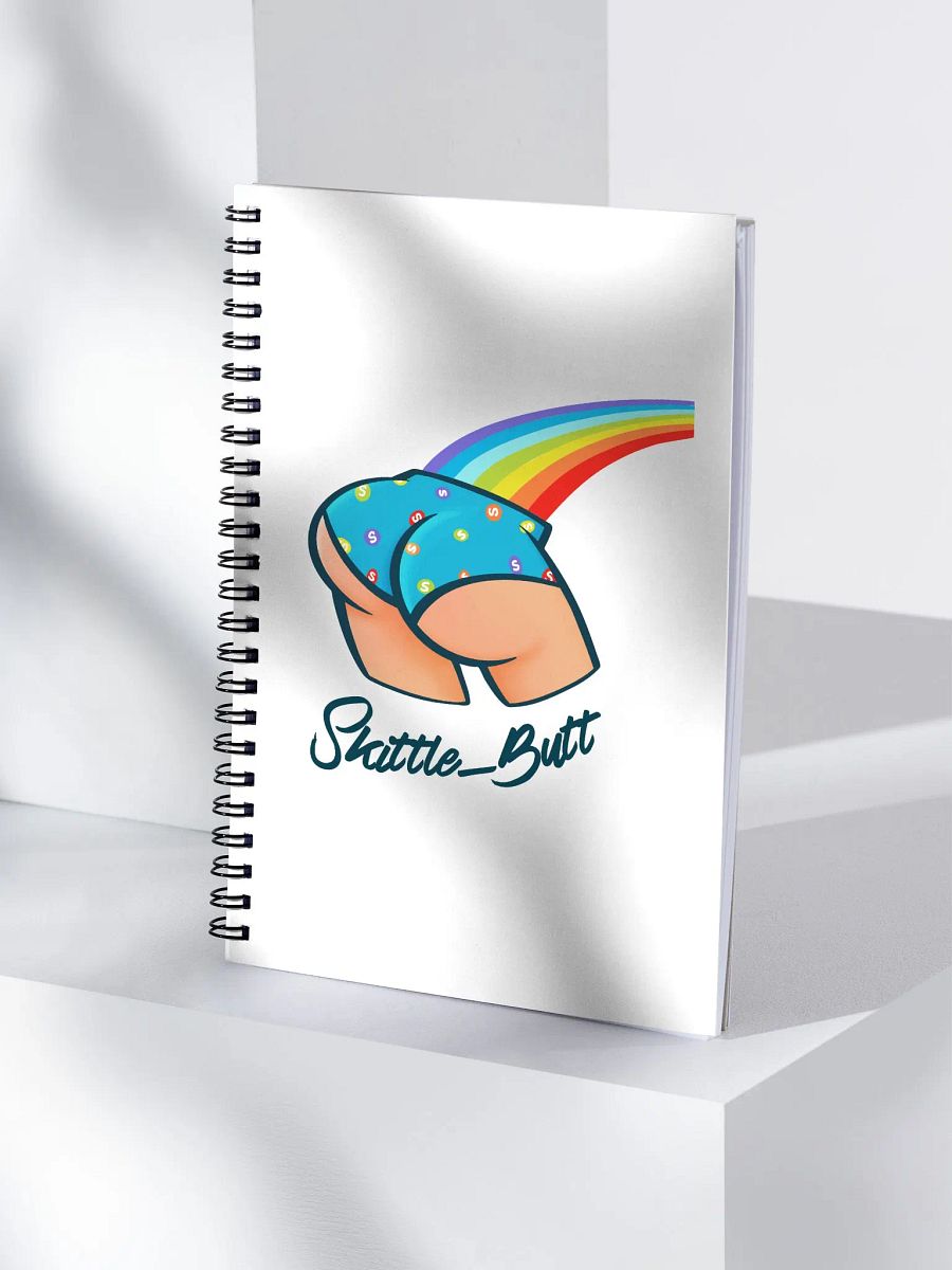 Rainbow Skittle Butt Notebook product image (4)