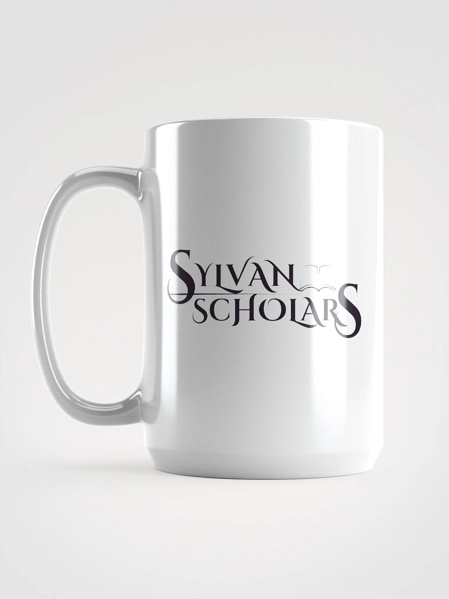 Geometric Bear Face White Glossy Mug product image (6)